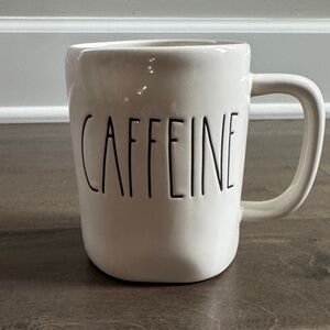 Rae Dunn Cream Mug - Caffeine